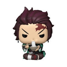 Load image into Gallery viewer, Funko Pop! Animation: Demon Slayer - Tanjiro with Noodles Figure w/ Protector