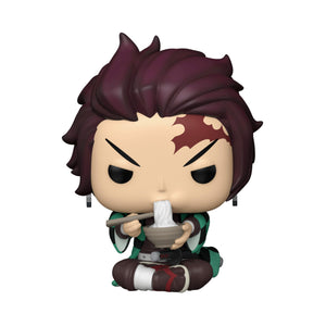 Funko Pop! Animation: Demon Slayer - Tanjiro with Noodles Figure w/ Protector