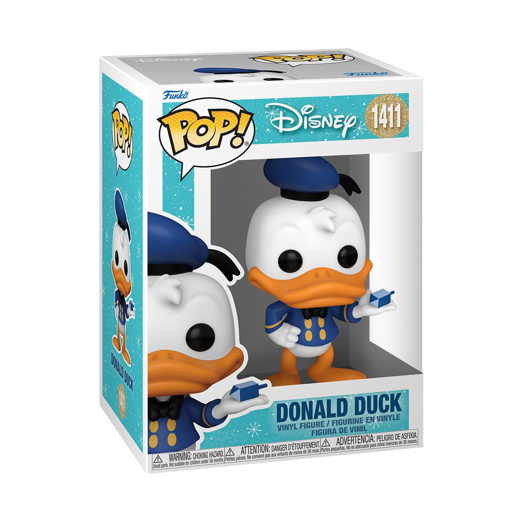 Funko Pop! Disney Holiday: Hanukkah Donald Duck w/ Protector