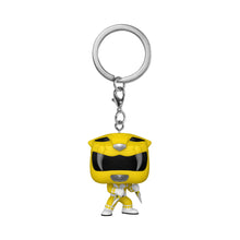 Load image into Gallery viewer, Funko Pop! Keychain: Mighty Morphin Power Rangers 30th Anniversary - Yellow Ranger