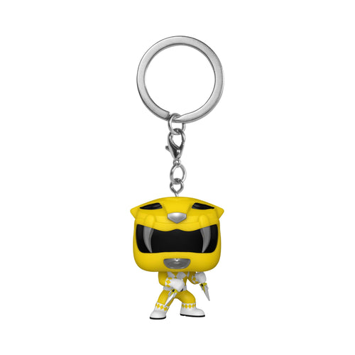 Funko Pop! Keychain: Mighty Morphin Power Rangers 30th Anniversary - Yellow Ranger