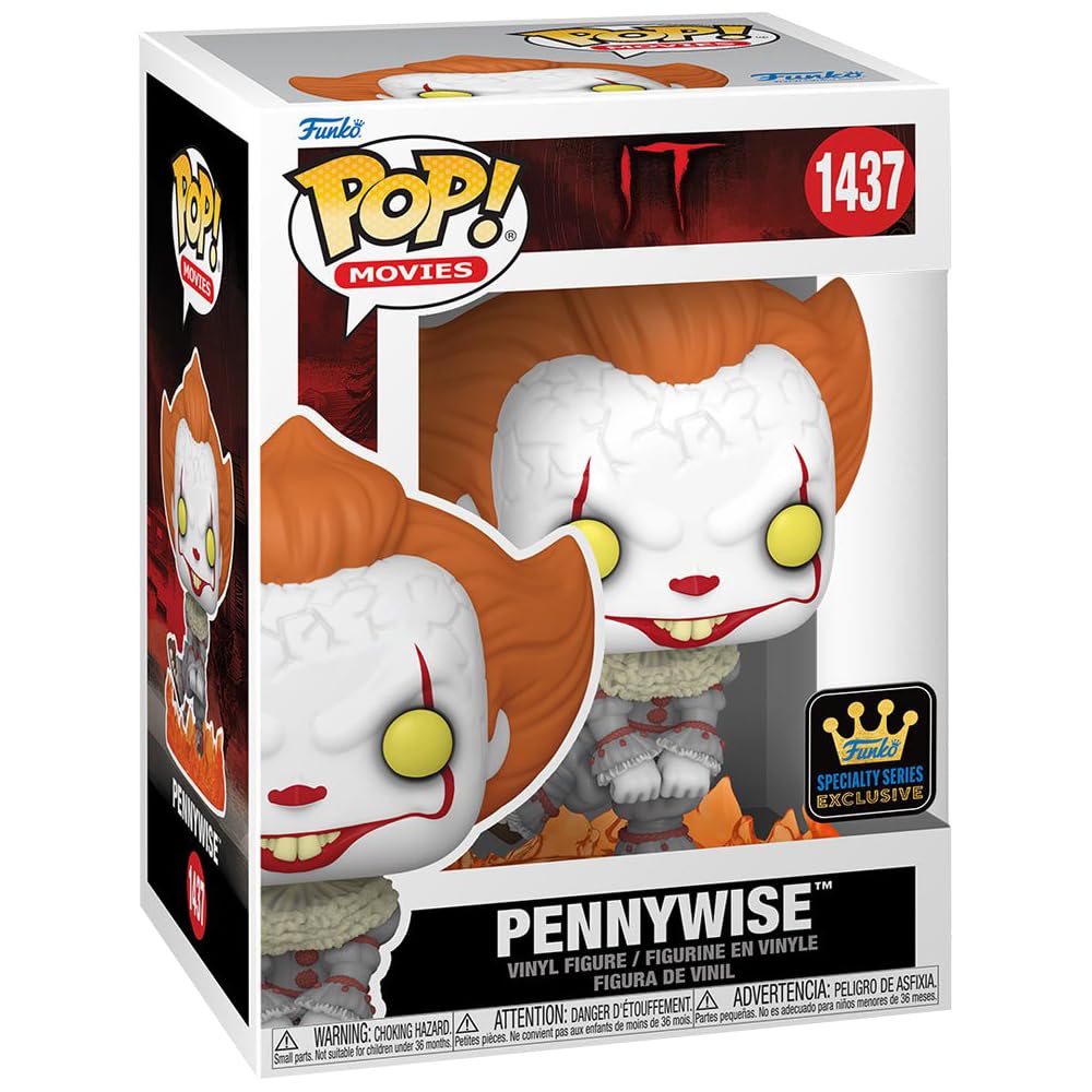 Funko POP Dancing Pennywise (It) Specialty Series Exclusive Figure w/ Protector