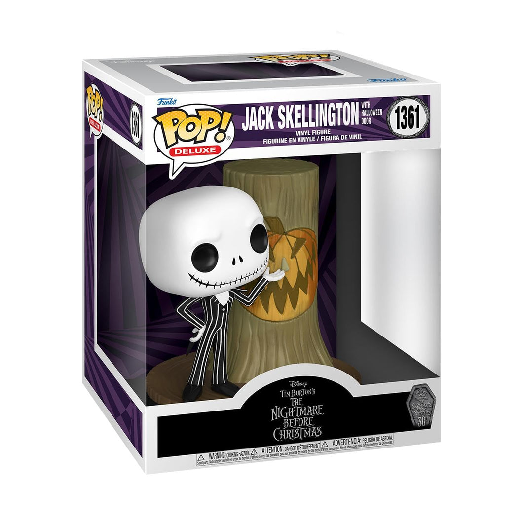 Funko Pop! Deluxe: The Nightmare Before Christmas 30th Anniversary - Jack Skellington with Halloween Door