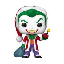 Load image into Gallery viewer, Funko Pop! DC Heroes: DC Holiday - The Joker as Santa Figure w/ Protector