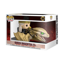 Load image into Gallery viewer, Funko Pop! Rides Deluxe: House of The Dragon - Queen Rhaenyra with Syrax