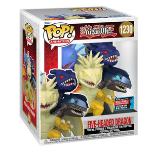 Funko POP! Super Animation: Yu-Gi-Oh! Five-Headed Dragon Figure 2022 Fall Convention Exclusive