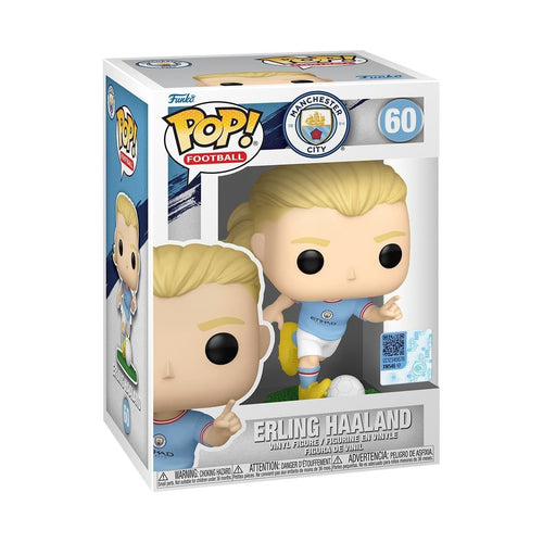 Funko Pop! Football: Manchester City - Erling Haaland Figure w/ Protector