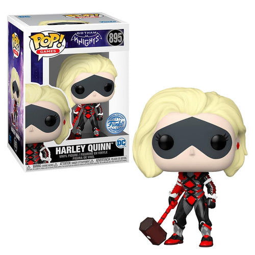 POP! Games Gotham Knights Harley Quinn Exclusive Figure w/ Protector