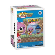 Load image into Gallery viewer, Funko Pop! Games: Sonic The Hedgehog - Amy Figure w/ Protector