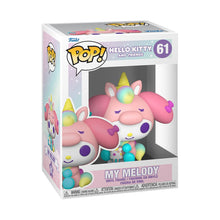 Load image into Gallery viewer, Funko Pop Sanrio: Hello Kitty - My Melody Unicorn Party Figure w/ Protector