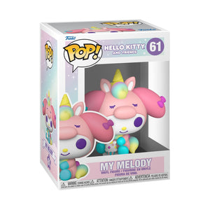 Funko Pop Sanrio: Hello Kitty - My Melody Unicorn Party Figure w/ Protector
