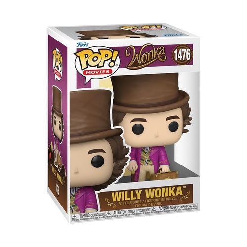 Funko Pop! Movies: Wonka - Willy Wonka Figure w/ Protector