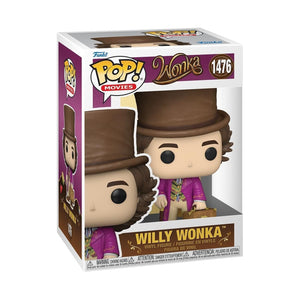 Funko Pop! Movies: Wonka - Willy Wonka Figure w/ Protector
