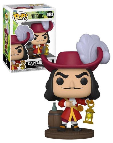 Funko Pop! Disney: Villains - Captain Hook Figure w/ Protector