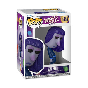 Funko Pop! Disney: Inside Out 2- Ennui Figure w/ Protector