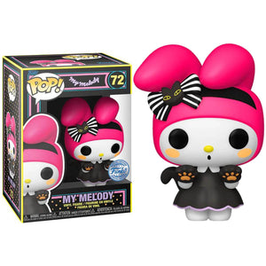Funko POP! Sanrio #72 Halloween Black Light My Melody in Cat Costume w/ Protector