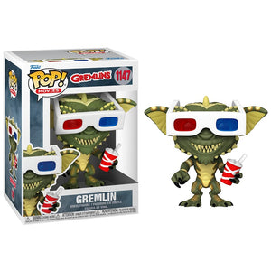 Funko Pop! Movies: Gremlins - Gremlin with 3D Glasses w/ Protector