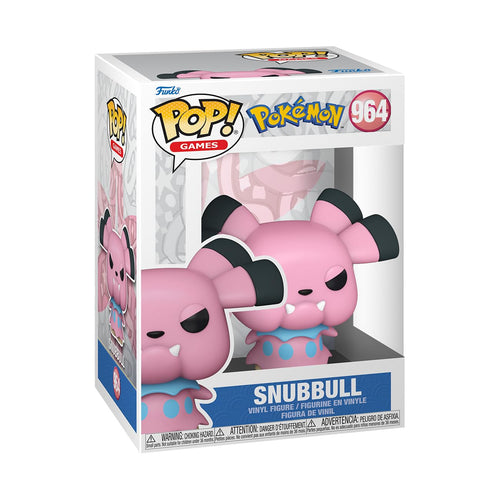 Funko Pop! Games: Pokemon - Snubbull Figure w/ Protector