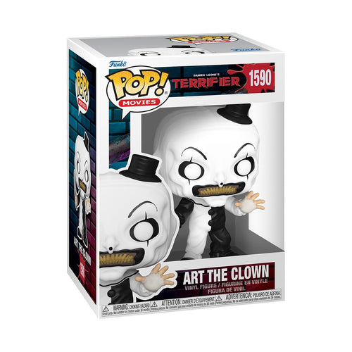 Funko Pop! Movies: Terrifier - Art The Clown Figure w/ Protector