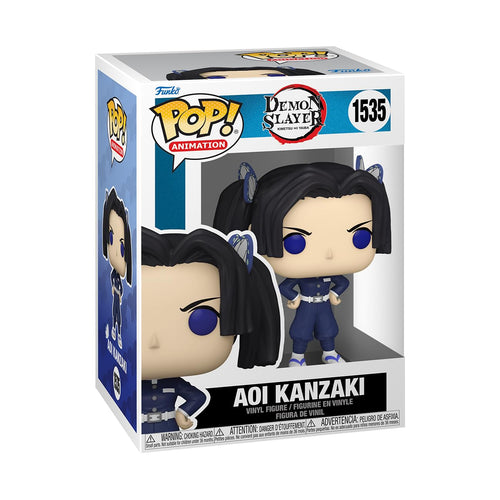 Funko Pop! Animation: Demon Slayer - Aoi Kanzaki Figure w/ Protector