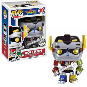 Funko Pop! Animation - Voltron (Metallic) 2016 Convention Exclusive Figure w/ Protector