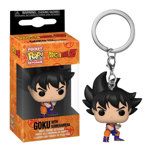 Funko Pop! Keychain: Dragon Ball Z- Goku with Kamehameha