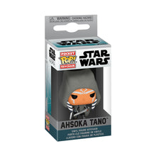 Load image into Gallery viewer, Funko Pop! Keychain: Star Wars: Ahsoka - Ahsoka Tano with Dual Lightsabers