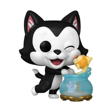 Load image into Gallery viewer, Funko Pop! Disney: Pinocchio - Figaro Kissing Cleo Figure w/ Protector