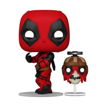 Load image into Gallery viewer, Funko Pop! &amp; Buddy: Deadpool &amp; Wolverine - Deadpool with Headpool Figure w/ Protector