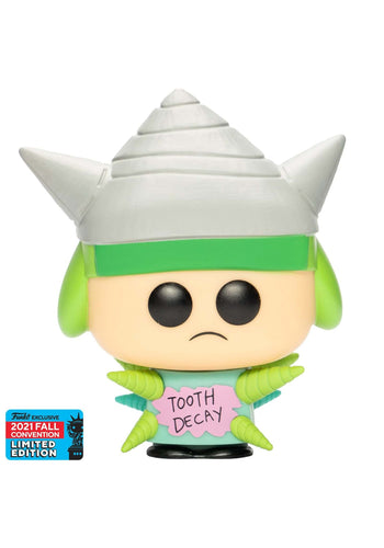 Funko POP! South Park Kyle as Tooth Decay 2021 Fall Convention Figure w/ Protector
