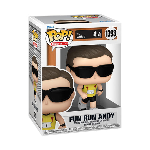 Funko Pop! TV: The Office - Fun Run Andy Figure w/ Protector