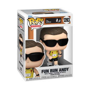 Funko Pop! TV: The Office - Fun Run Andy Figure w/ Protector