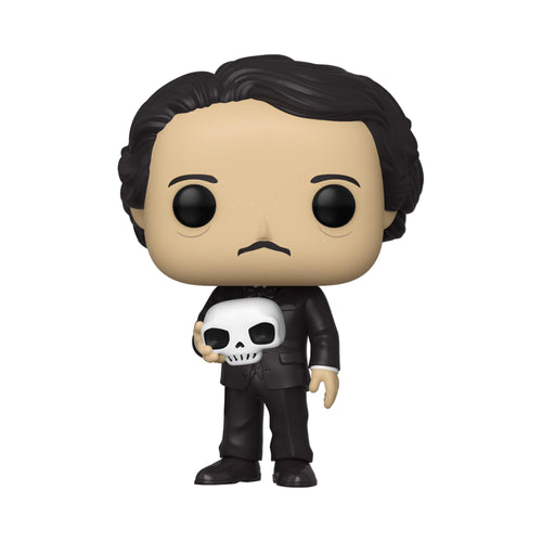 Funko Pop! Icons: Edgar Allan Poe w/Skull Figure w/ Protector