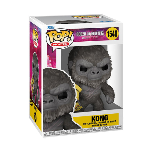 Funko Pop Movies: Godzillla x Kong: The New Empire - Kong with Mechanical Arm Figure w/ Protector