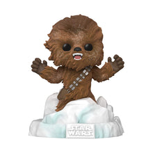 Load image into Gallery viewer, POP Funko Deluxe Star Wars: Battle at Echo Base Series Action Figure Chewbacca (Flocked), Amazon Exclusive