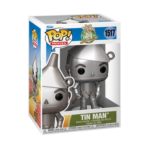 Funko Pop! Movies: The Wizard of Oz - 85th Anniversary, Tin Man Figure w/ Protector