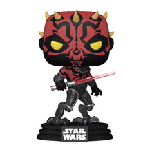 Load image into Gallery viewer, Funko Pop Star Wars: Darth Maul #657 (NYCC 2023 Shared Exclusive) w/ Protector