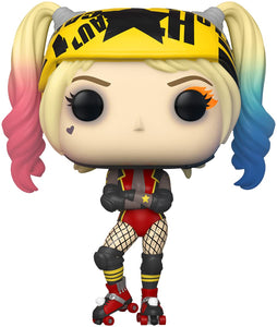 Funko POP Birds of Prey Harley Quinn Roller Derby Figure with Protector