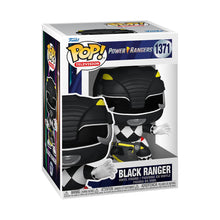 Load image into Gallery viewer, Funko Pop! TV: Mighty Morphin Power Rangers 30th Anniversary - Black Ranger w/ Protector