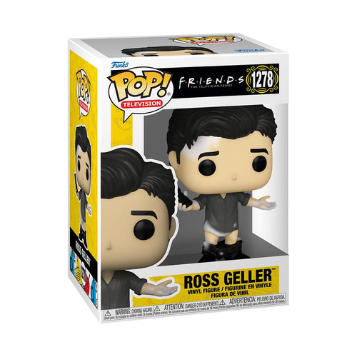 Funko Pop! TV: Friends - Ross Geller in Leather Pants Figure w/ Protector