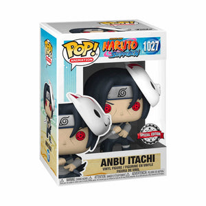 Funko POP Naruto Anbu Itachi Exclusive Figure w/ Protector