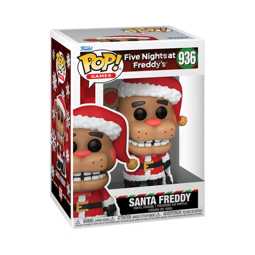 Funko Pop! Games: Five Nights at Freddy's Holiday - Freddy Fazbear w/ Protector