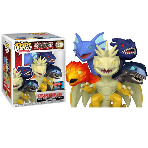 Funko POP! Super Animation: Yu-Gi-Oh! Five-Headed Dragon Figure 2022 Fall Convention Exclusive