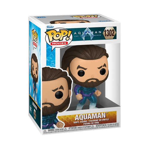 Funko Pop Movies: Aquaman and The Lost Kingdom - Aquaman w/ Protector