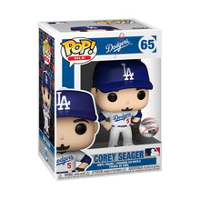 Load image into Gallery viewer, Funko Pop! MLB: Dodgers - Corey Seager (Home Uniform) Figure w/ Protector