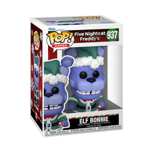 Funko Pop! Games: Five Nights at Freddy's Holiday - Elf Bonnie w/ Protector