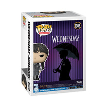 Load image into Gallery viewer, Funko Pop! TV: Wednesday - Wednesday Addams Figure w/ Protector