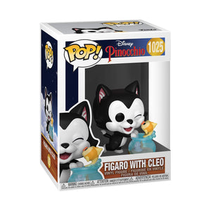 Funko Pop! Disney: Pinocchio - Figaro Kissing Cleo Figure w/ Protector