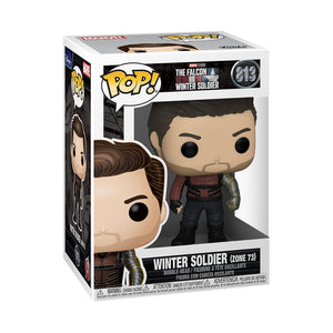 Funko POP Marvel: Falcon and The Winter Soldier - Winter Soldier Figure w/ Protector