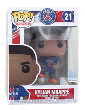 Load image into Gallery viewer, FUNKO POP! FOOTBALL: Kylian Mbappe (PSG) Figure w/ Protector